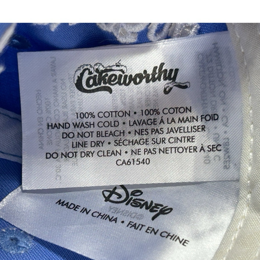Disney Cakeworthy Cinderella Bibbidi Bobbidi Boo Tie Back Hat 75th Anniversary