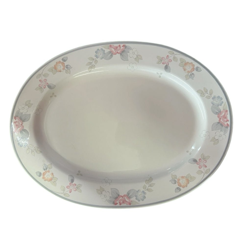 Pfaltzgraff Wyndham 14" oval serving platter REPLACEMENT VINTAGE 1990's | Finer Things Resale