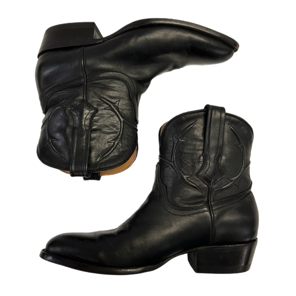 JRC & Sons Mid-Calf Leather Cowboy Boots SIZE 8B | Finer Things Resale