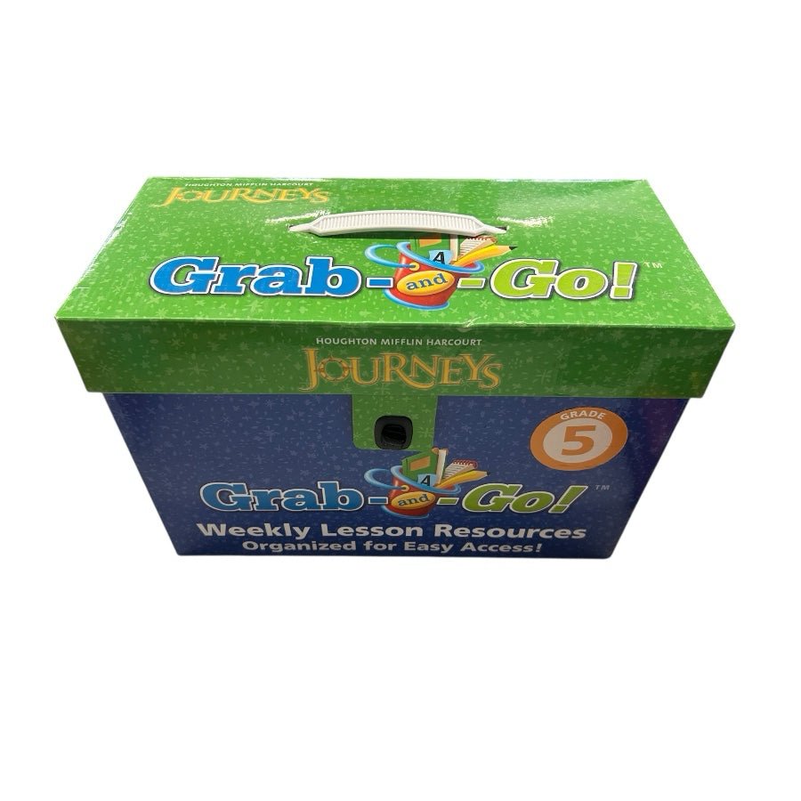 Journeys Grab & Go Weekly Lesson Resources Box Set Grade 5 COMPLETE | Finer Things Resale