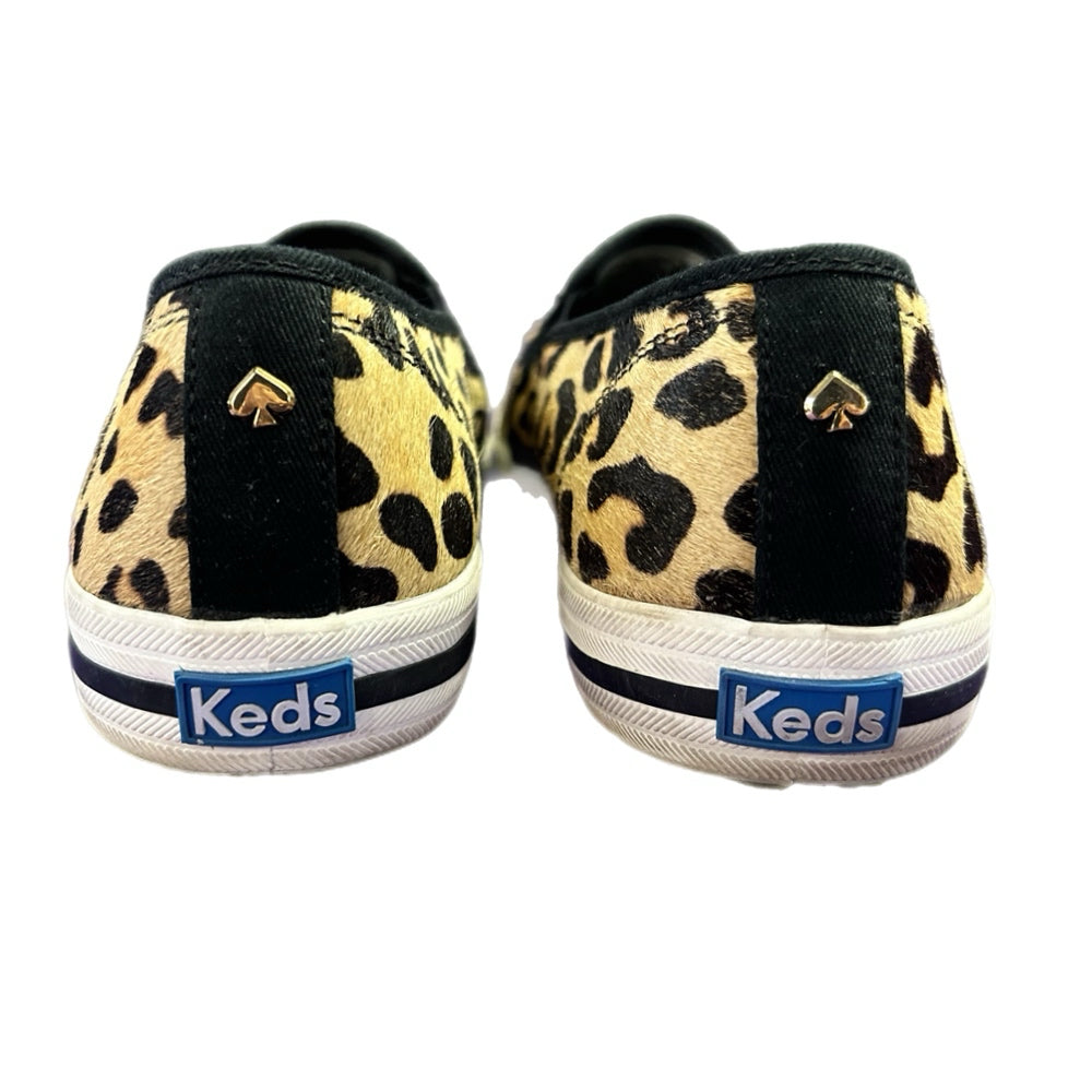 Keds X Kate Spade New York Double Decker Leopard Print Sneakers SIZE 9.5