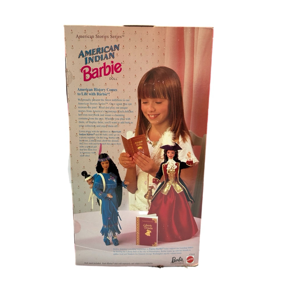 American Indian Barbie Doll American Stories Series 1996 Mattel 17313 NRFB