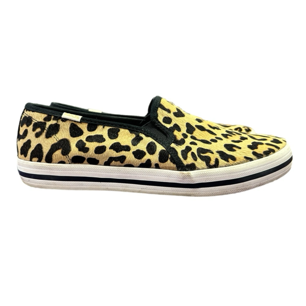 Keds X Kate Spade New York Double Decker Leopard Print Sneakers SIZE 9.5
