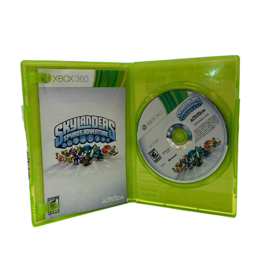 Skylanders Spyro's Adventure XBOX 360 game Activision 2011 Rated E 10+