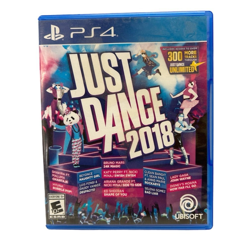 Just Dance 2018 game Playstation 4 | Finer Things Resale