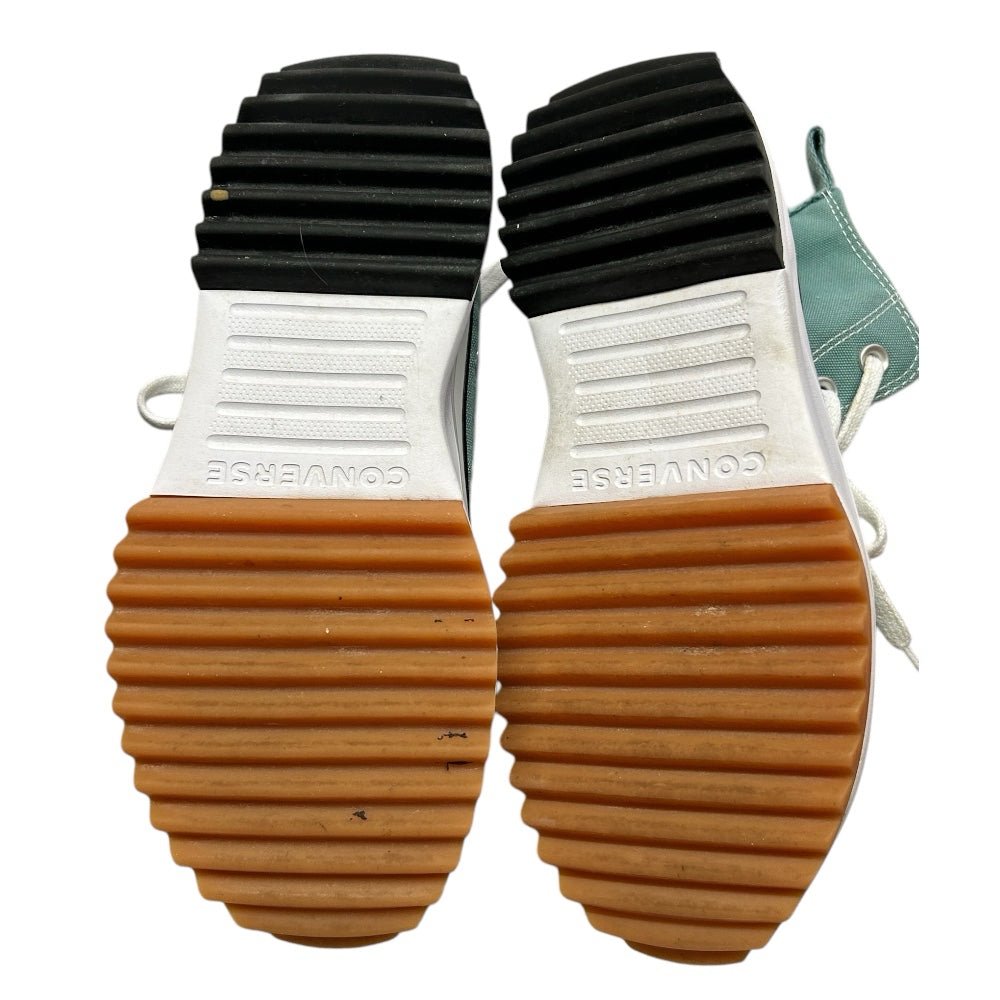 Converse Run Star Hide Platform High Top Jade Sneakers Shoes UNISEX W 7.5 / M 6 | Finer Things Resale