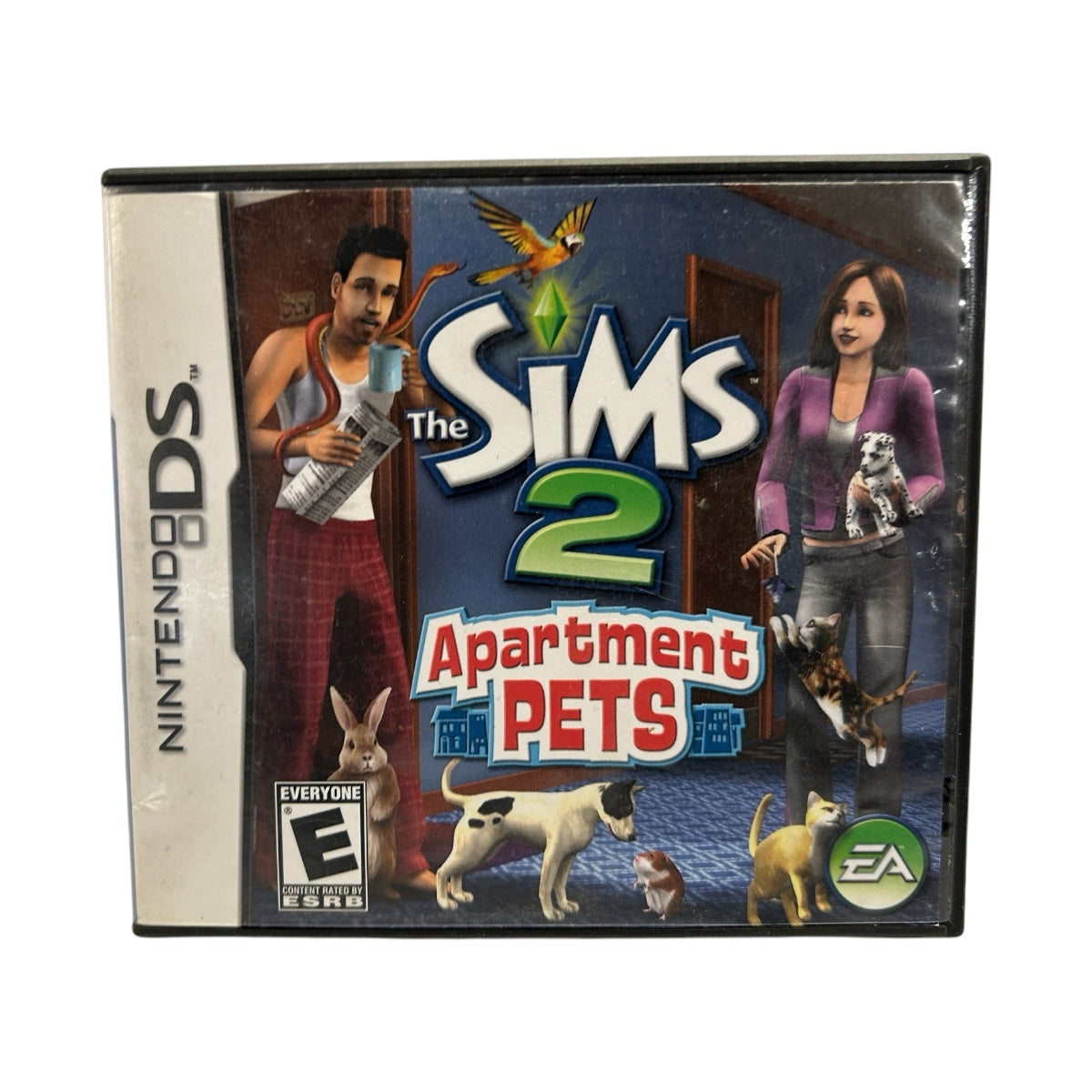 The Sims 2 Apartment Pets Nintendo DS Game Complete CIB 2008 Rated E