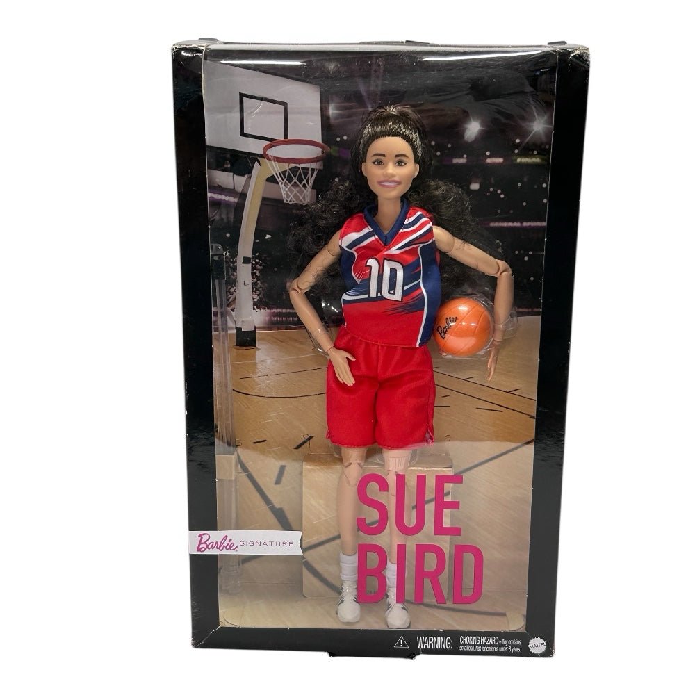 Barbie Signature Sue Bird Doll Basketball No 10 Uniform Mattel HJW97 | Finer Things Resale