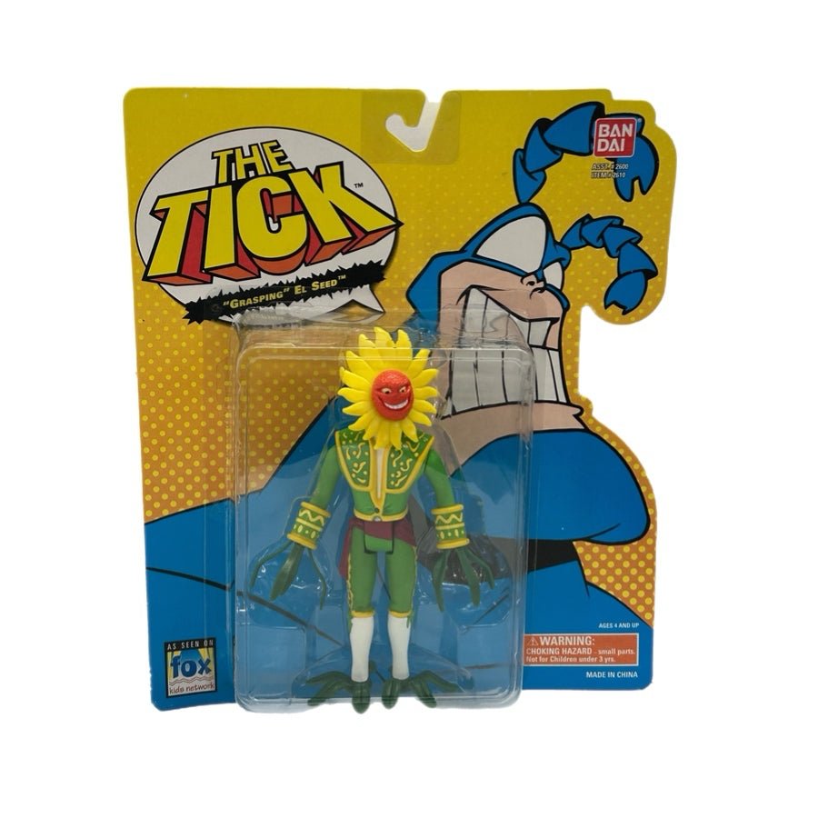 Bandai The Tick Grasping El Seed action figure Brand New Sealed VINTAGE 1994 | Finer Things Resale