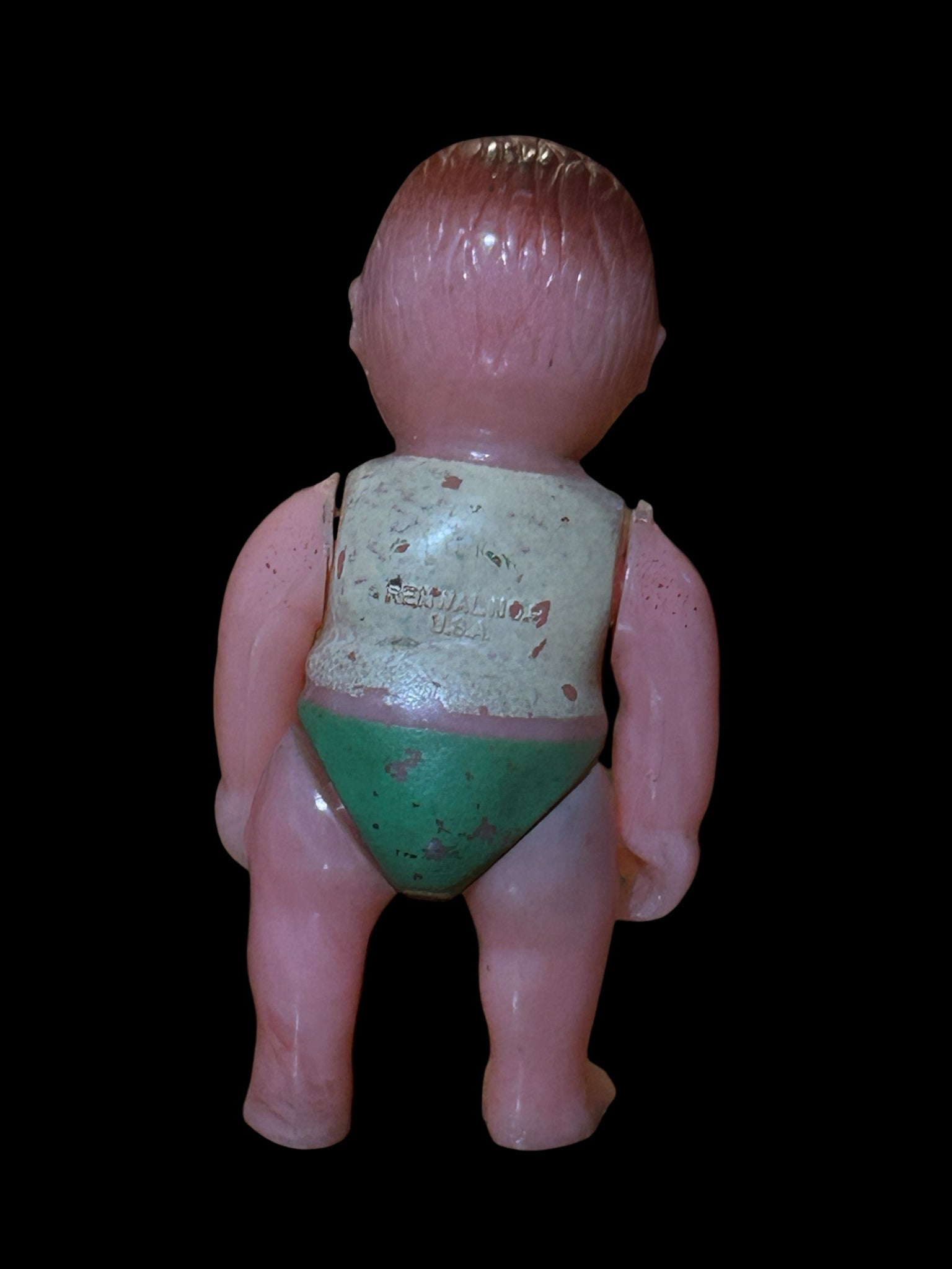 Renwal USA hard plastic doll house baby doll Kewpie No 8 Lot of 5 VINTAGE 1950's | Finer Things Resale