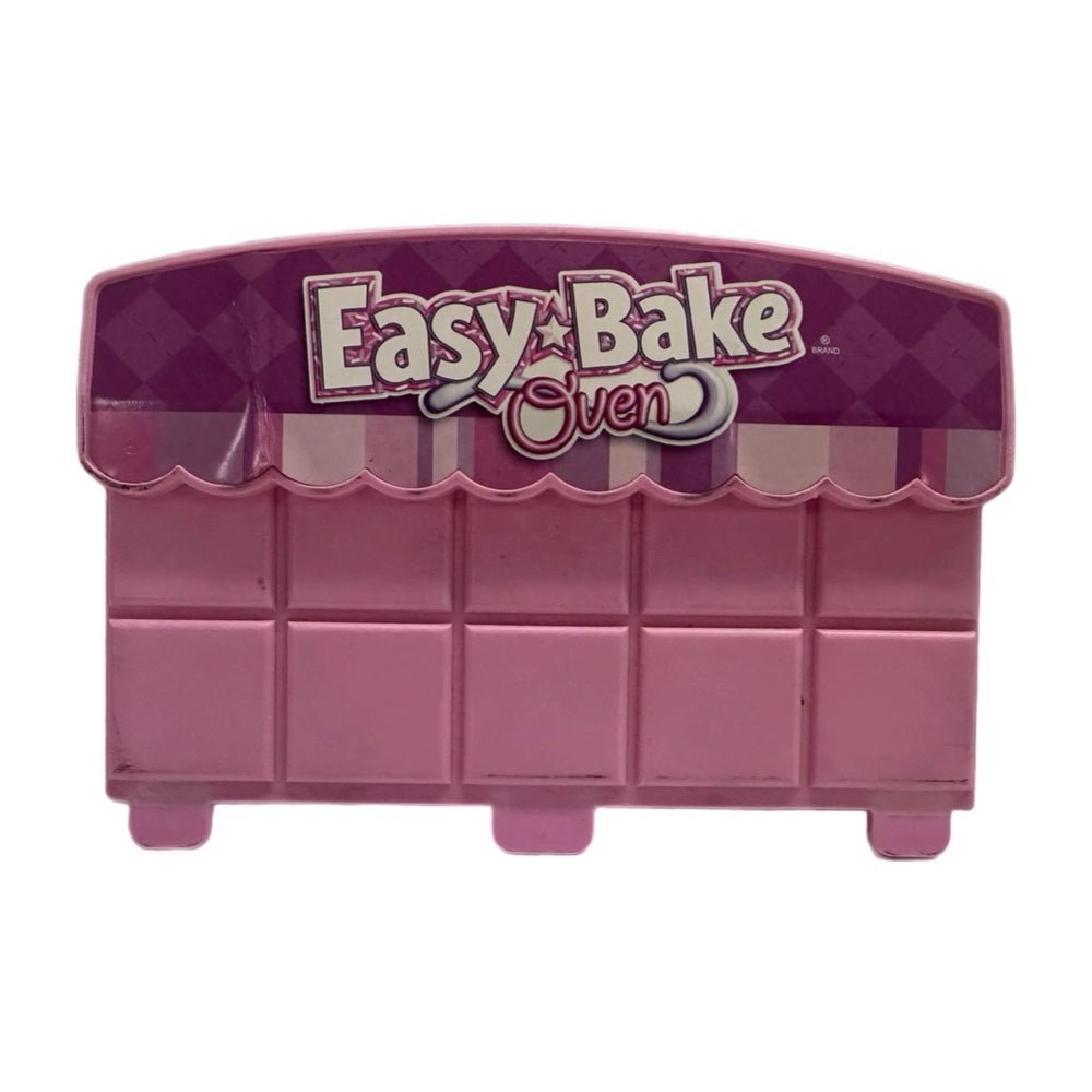 Hasbro Easy Bake Oven Stove Top Oven REPLACEMENT back sign