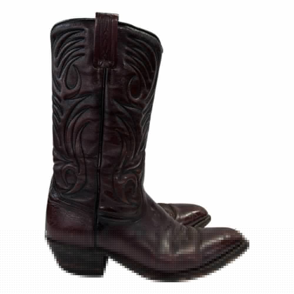 Dan Post Western Cowboy Boots Cherry Brown MENS SiZE 10D 6934 | Finer Things Resale