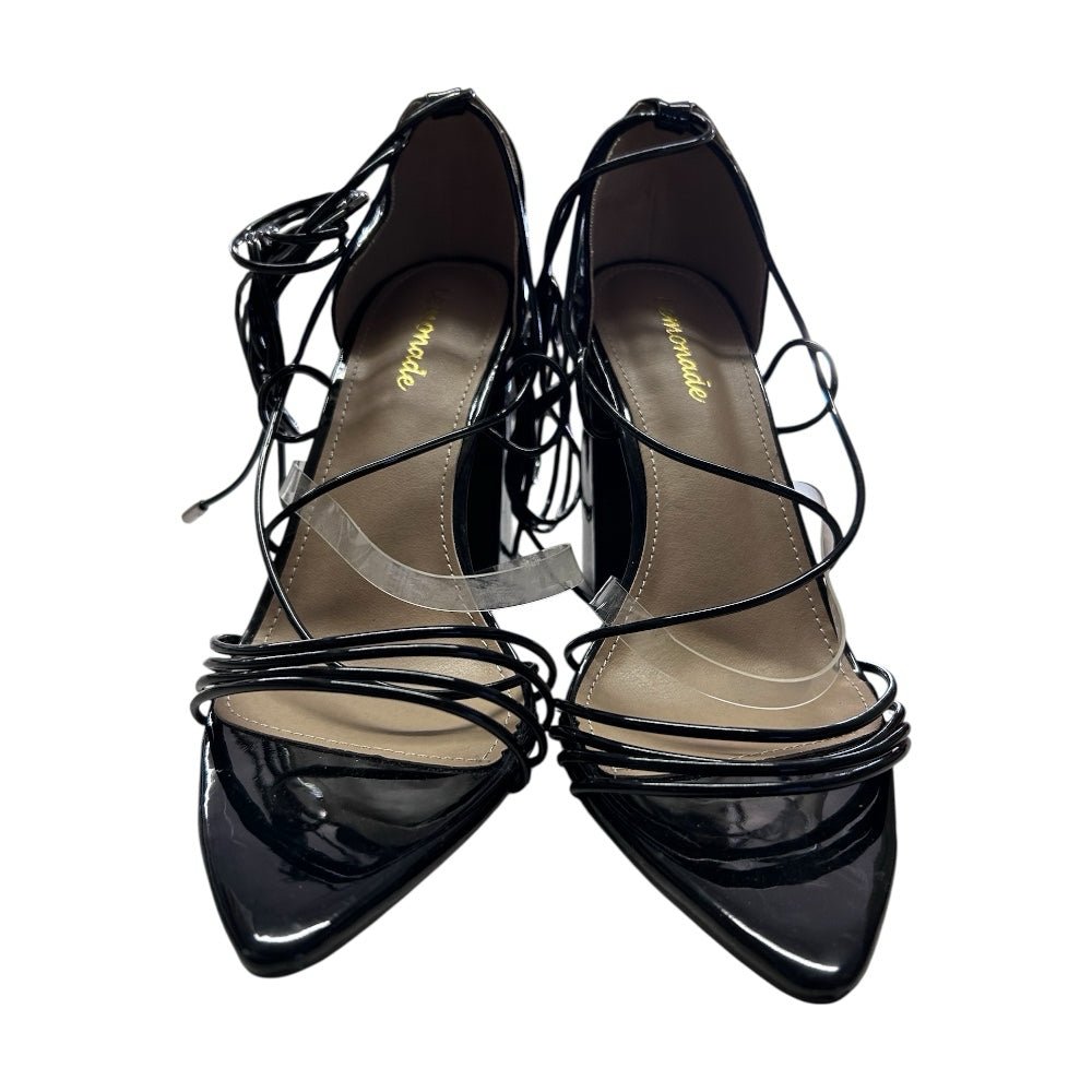 Lemonade High Heel Strappy Gladiator Sandals size 9 | Finer Things Resale