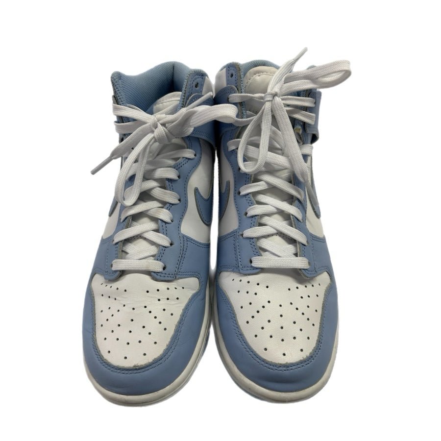 Nike Dunk High Aluminum White Blue Sneakers Shoes DD1869-107 Womens size 8 | Finer Things Resale