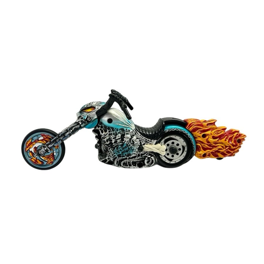 Ghost Rider Turbo Scream Flame Cycle Rev Up Motorcycle Hasbro Bike only | Finer Things Resale
