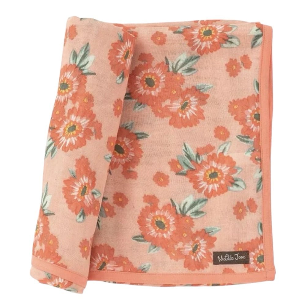 Matilda Jane Dream Chasers So Snuggly Swaddle Baby Blanket | Finer Things Resale