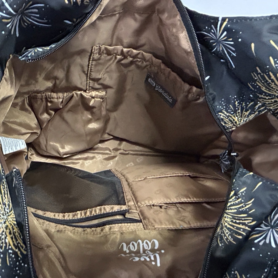Lug Gondola Fireworks Tote Hobo Bag Purse