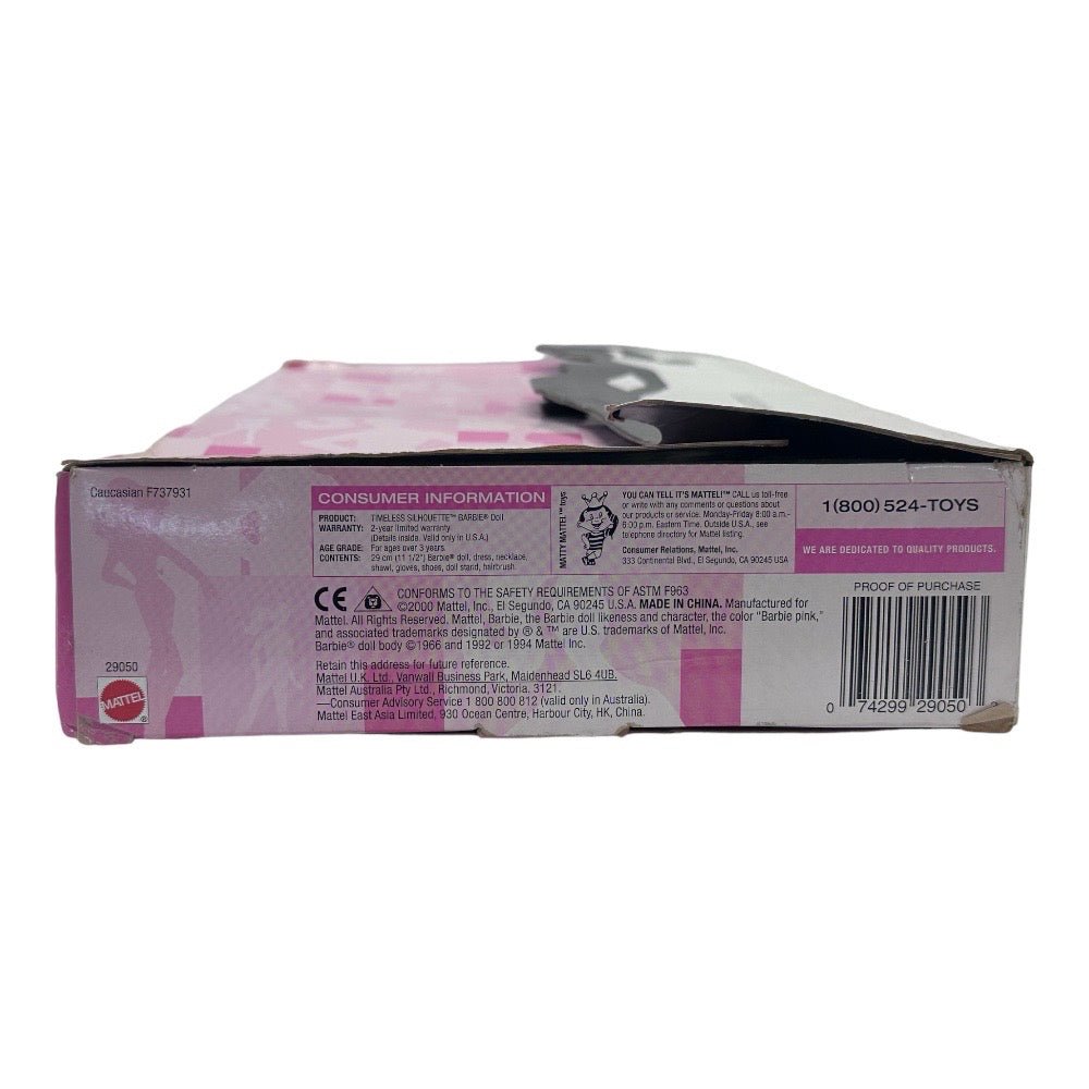 Timeless Silhouette Barbie 2000 Mattel 29050 BRAND NEW NRFB | Finer Things Resale