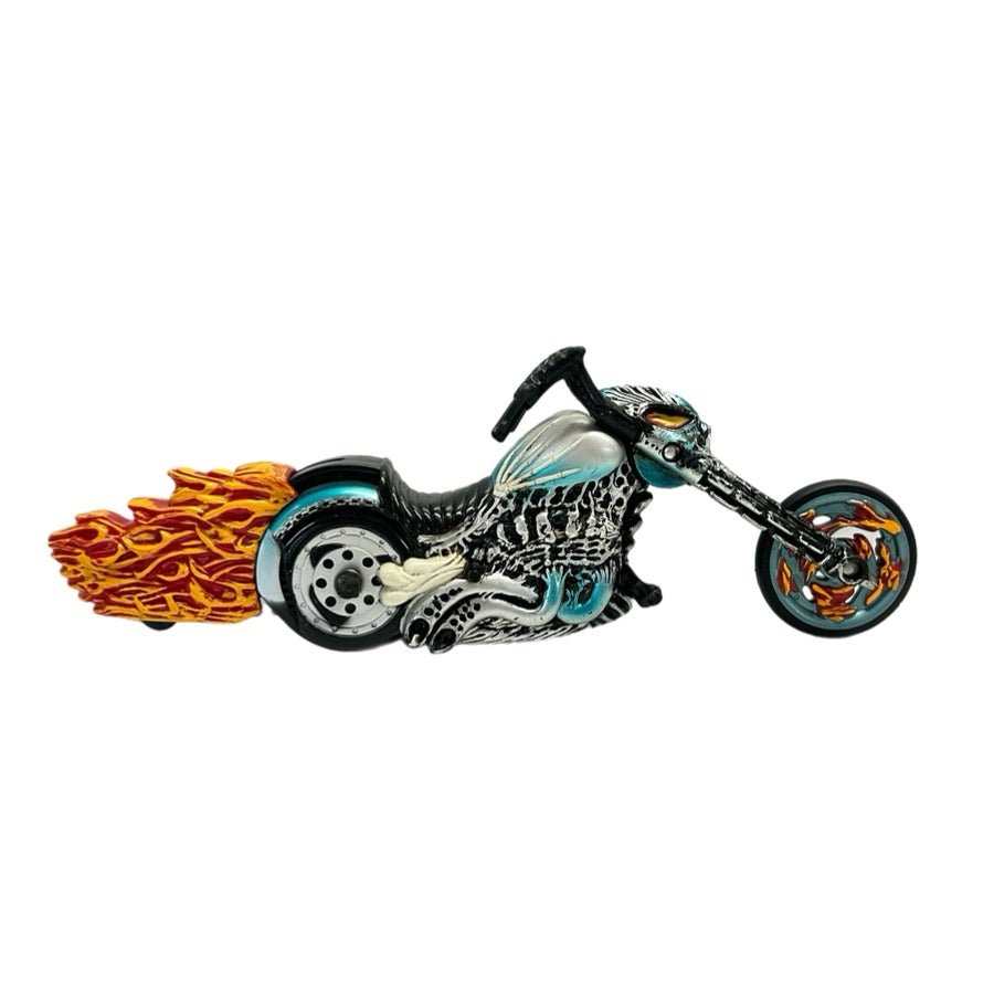 Ghost Rider Turbo Scream Flame Cycle Rev Up Motorcycle Hasbro Bike only | Finer Things Resale