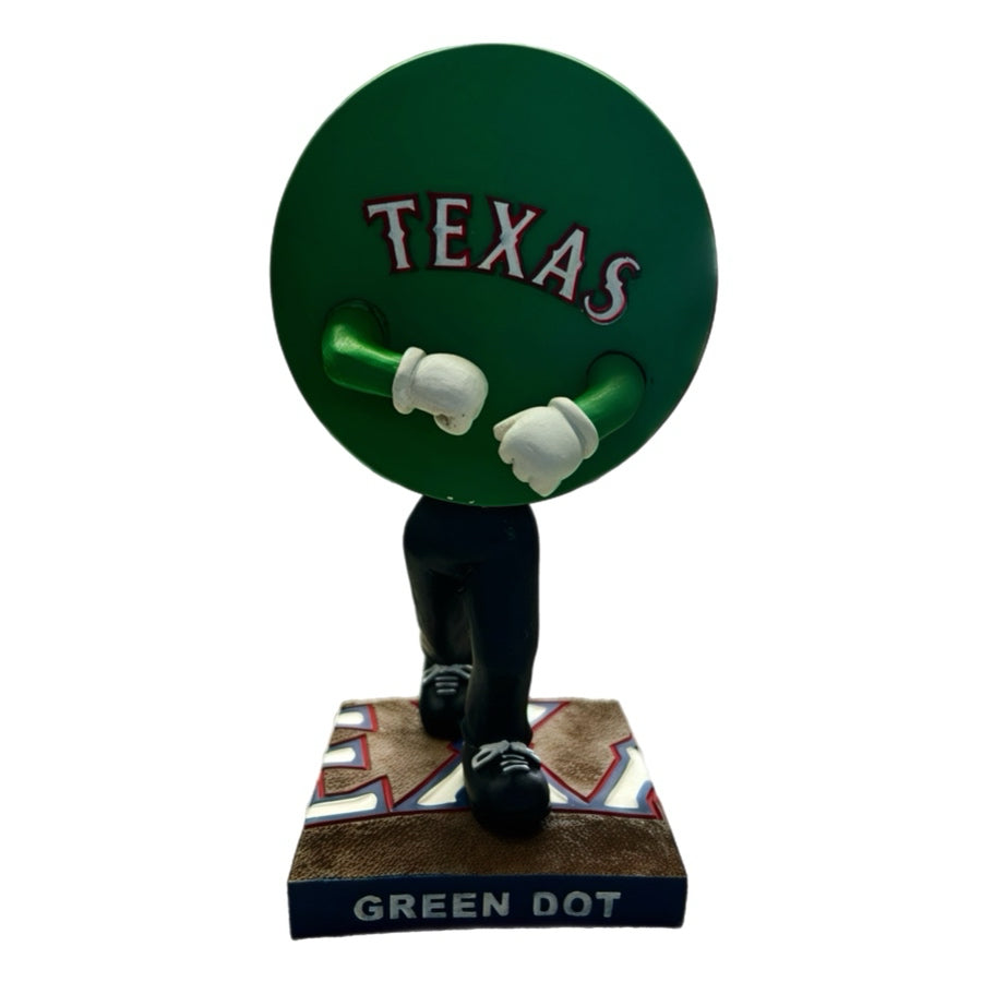 Texas Rangers Green Dot Bobblehead Team Figure Kloanz with box MLB 2013 Nitto | Finer Things Resale