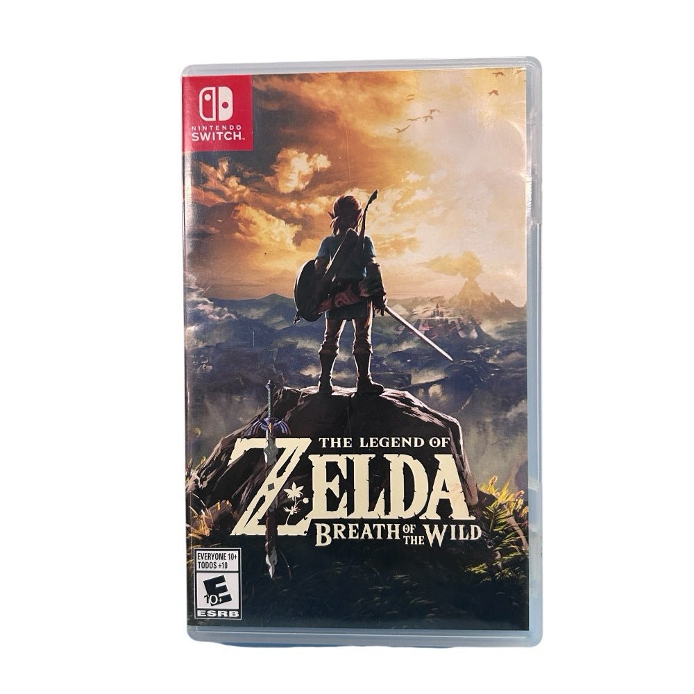 The Legend of Zelda Breath of the Wild Nintendo Switch Game E 10+ 2018 | Finer Things Resale