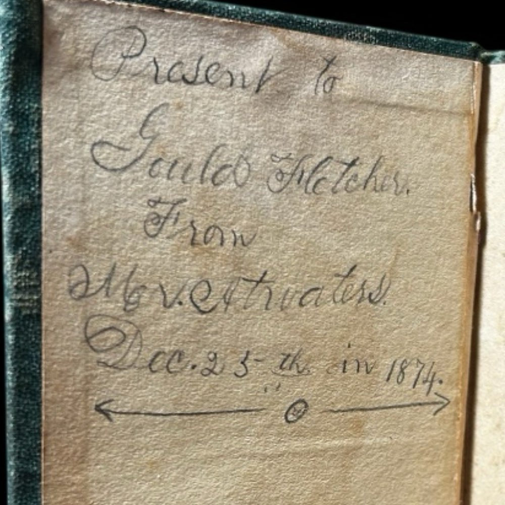 My Teacher's Gem c.1868 Lee & Shepard Miniature Book Inscribed 1874 | Finer Things Resale