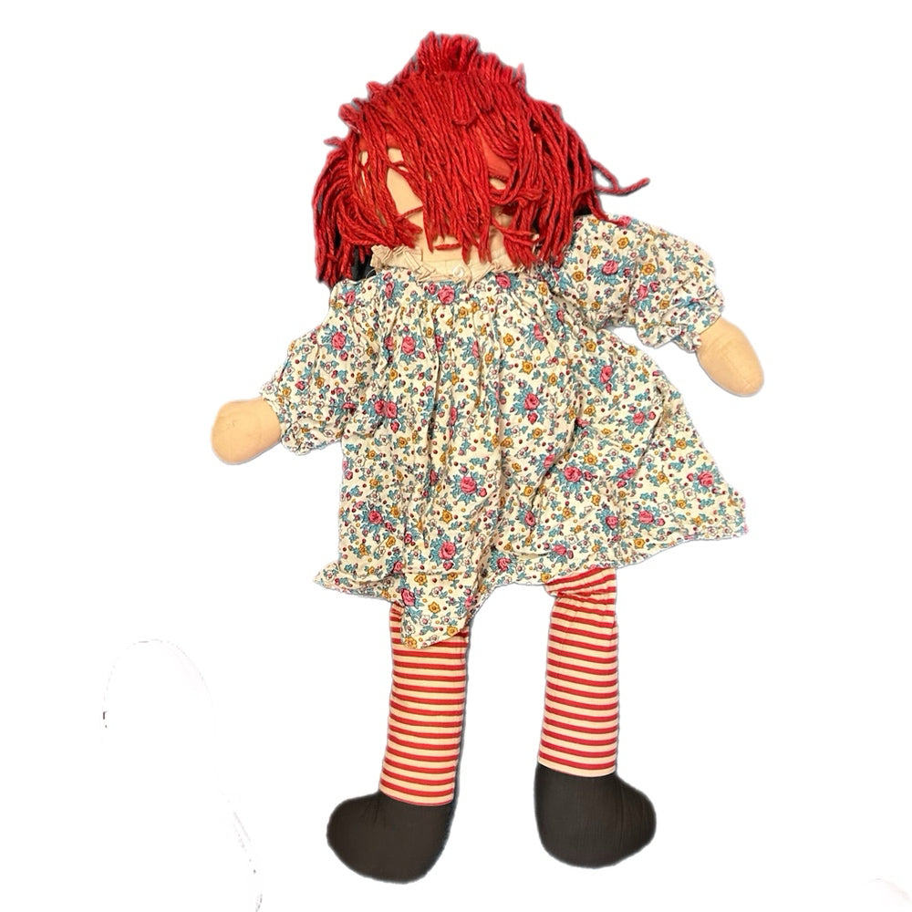 Knickerbocker Raggedy Ann Soft Doll 32 inch VINTAGE 1960s RARE HTF | Finer Things Resale
