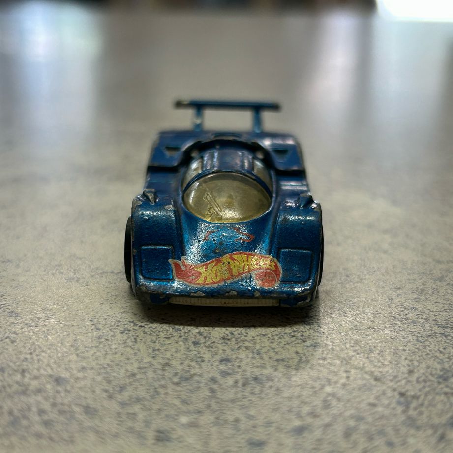 Hot Wheels Sol-Aire CX4 Blue Racing Diecast Car Opening Rear Engine 1983 Malysia | Finer Things Resale