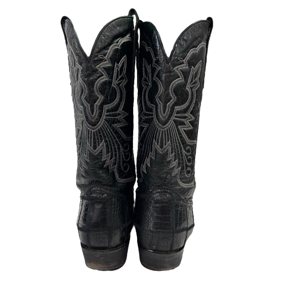 Corral Western Cowboy Alligator Boots Almond Tod MENS SIZE D 340117 | Finer Things Resale