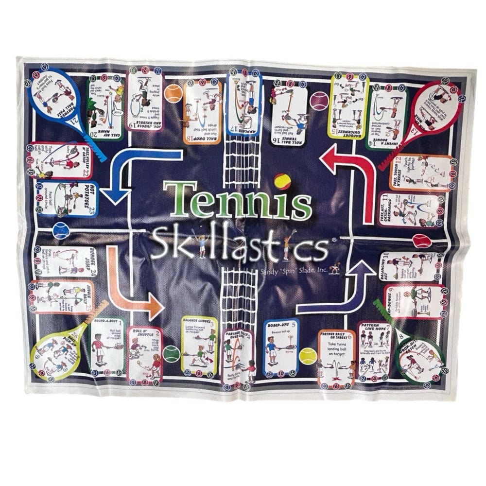 Tennis Skillastics Game Grades 3-8 Homeschool Educational | Finer Things Resale