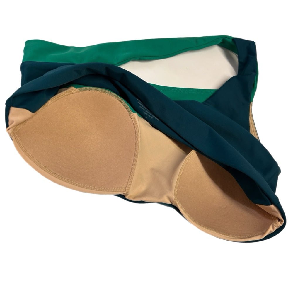 Saltwater The Sidestroke 2pc Bikini Swimsuit Seaglass & Seaweed SIZE 6 | Finer Things Resale