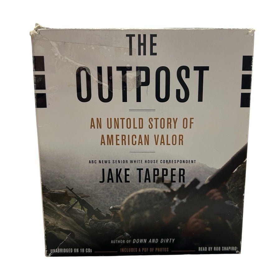 The Outpost An Untold Story of American Valor Audiobook CD by Jake Tapper 2013 | Finer Things Resale