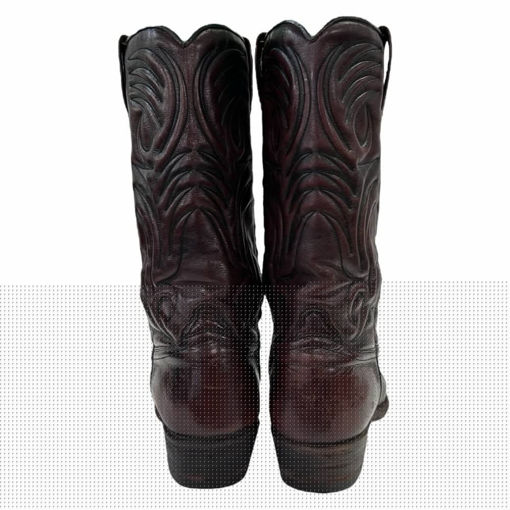 Dan Post Western Cowboy Boots Cherry Brown MENS SiZE 10D 6934 | Finer Things Resale