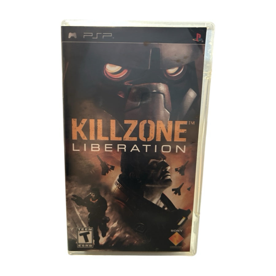 Killzone Liberation Sony PSP 2006 UMD Game Case & Manual CIB 2006 Rated T