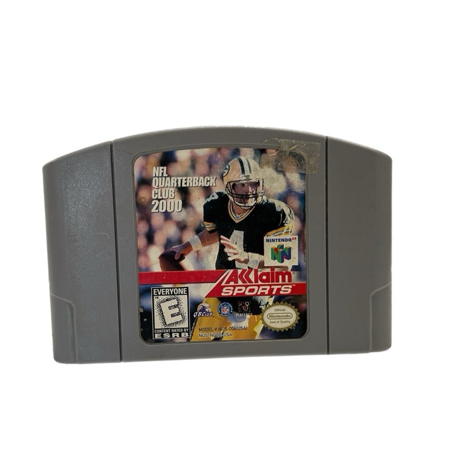 NFL Quarterback Club 2000 Nintendo 64 N64 Game Football Acclaim Rated E | Finer Things Resale