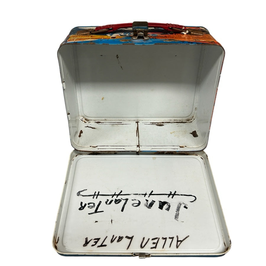 Auto-Race Magnetic Game Kit Case Metal Lunch Box King-Seely Thermos VINTAGE 1967 | Finer Things Resale
