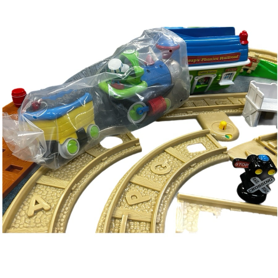 LeapFrog Leap's Phonics Railroad Complete Set in box #21025 VINTAGE 2005 | Finer Things Resale