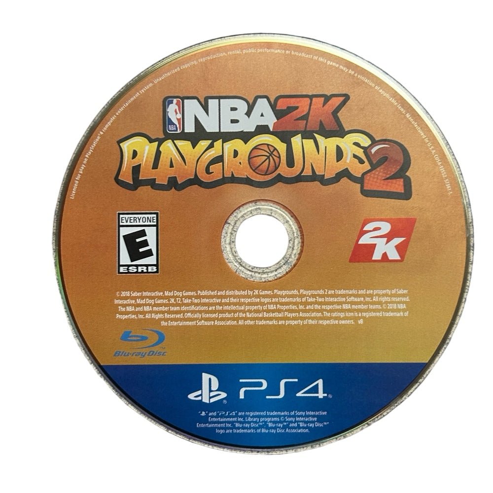 NBA 2K18 Legend Edition Gold Basketball  NBA2K Playgrounds 2 game Playstation 4 | Finer Things Resale