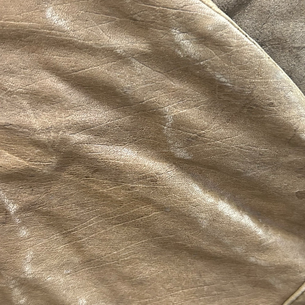 Express leather long trench coat SIZE MEDIUM VINTAGE 1990'S | Finer Things Resale