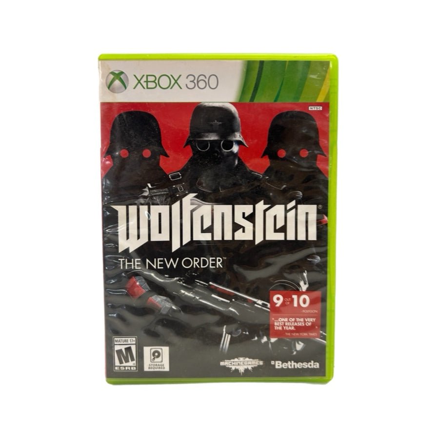 Wolfenstein The New Order XBOX 360 game Bethesda 2014 Complete with manual | Finer Things Resale
