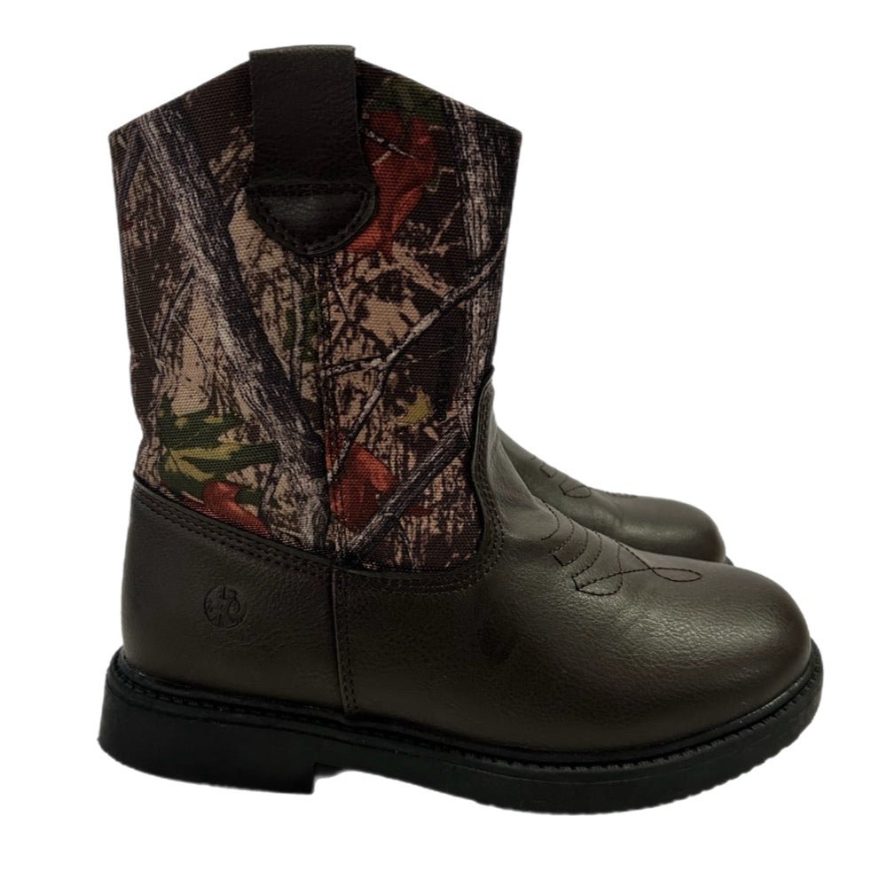 Northside Camouflage Western Cowboy Boots SIZE 2 | Finer Things Resale
