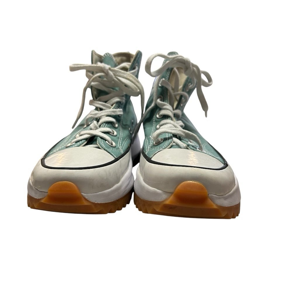 Converse Run Star Hide Platform High Top Jade Sneakers Shoes UNISEX W 7.5 / M 6 | Finer Things Resale