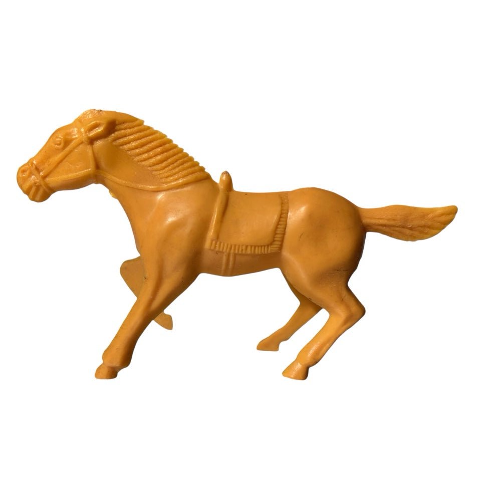 Payton Toys Cowboy Indian Western Horse plastic action figure VINTAGE 1960 | Finer Things Resale