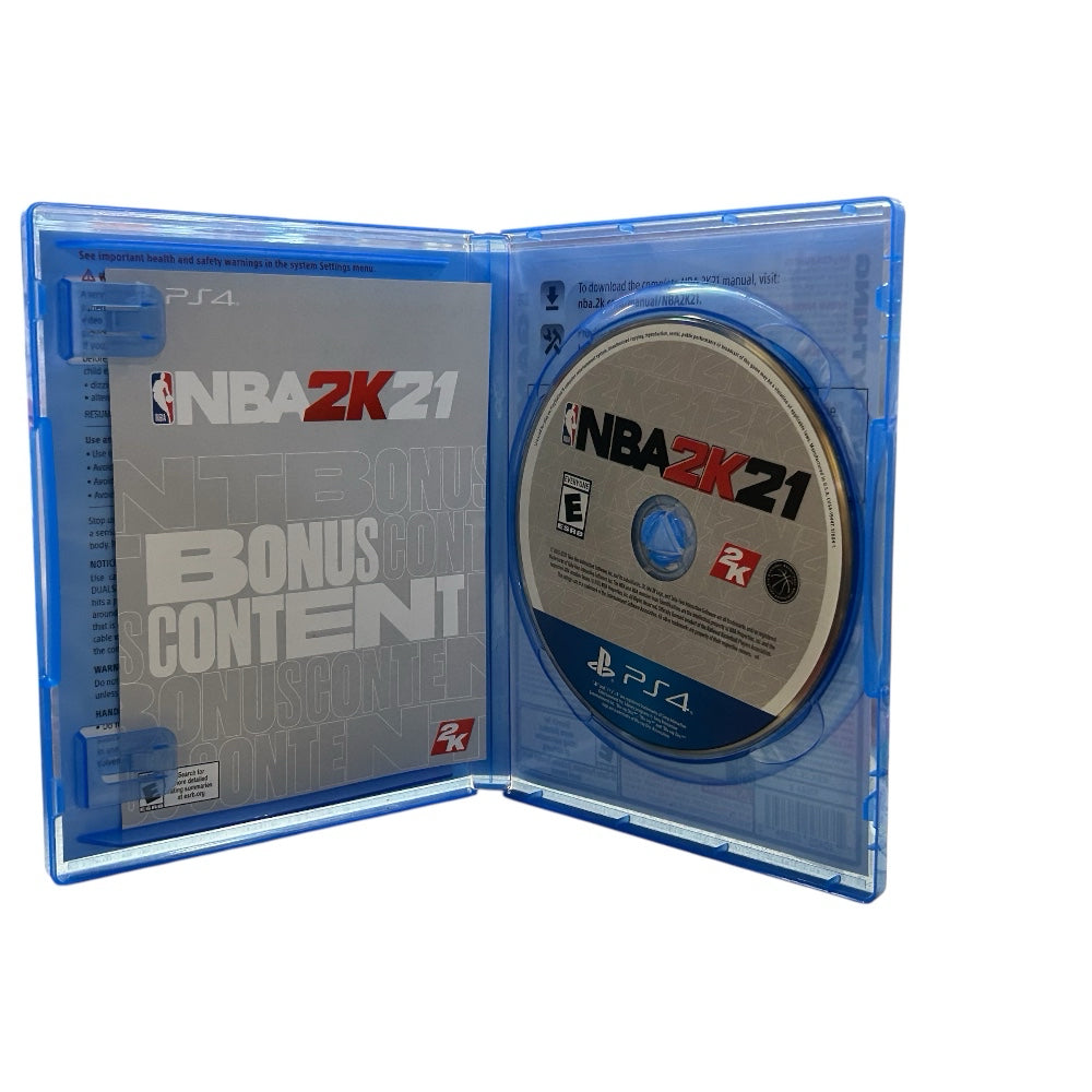 NBA 2K21 Basketball Sony Playstation 4 PS4 game Rated E Damian Lillard | Finer Things Resale