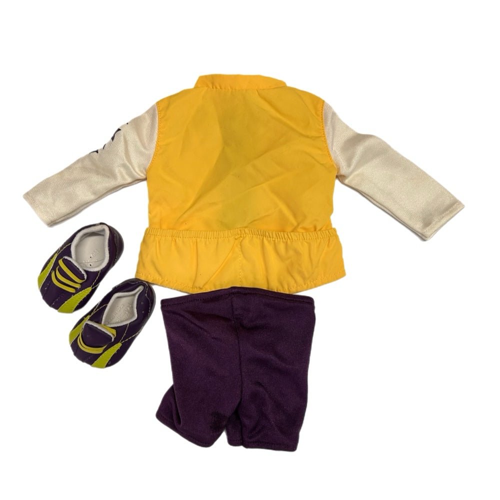 american girl doll cycling outfit