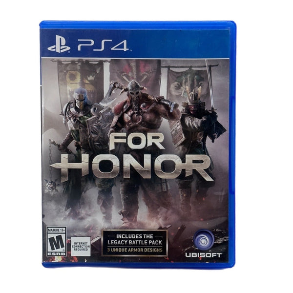For Honor Playstation 4 PS4 game 2017 Rated M 17+