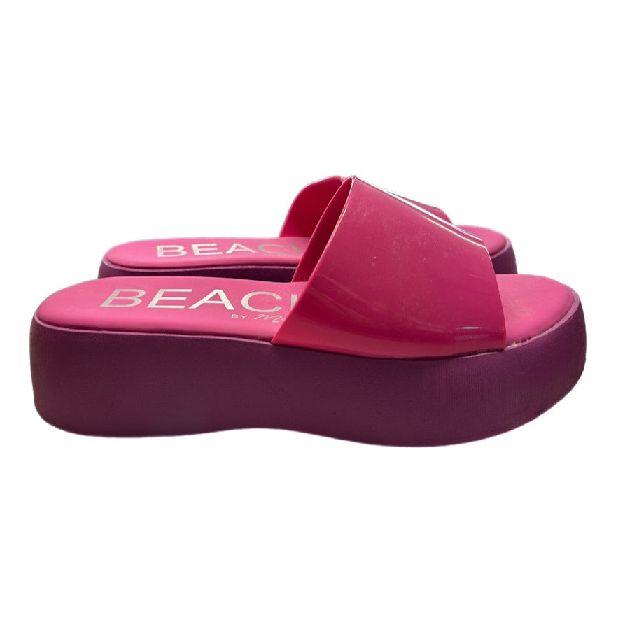 Beach by Matisse Solar Platform Slide Sandals SIZE 9 | Finer Things Resale