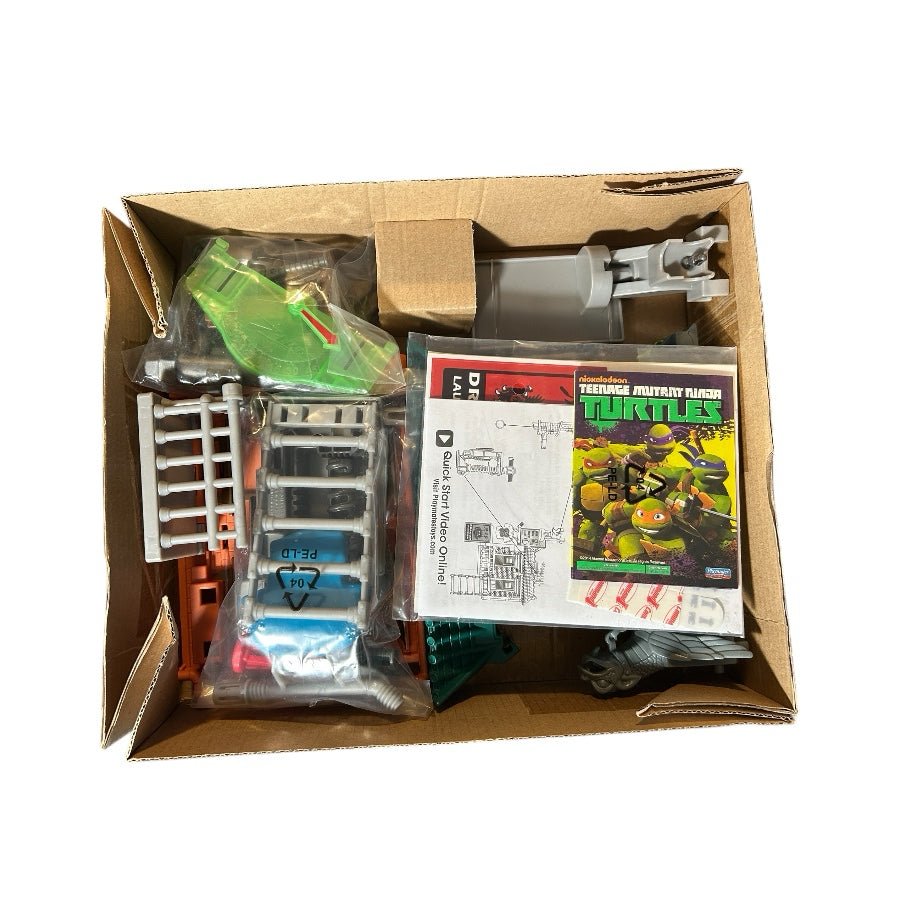 TMNT Zip-Line Ninjas Fire Escape Playset Playmates 2013 BRAND NEW! | Finer Things Resale