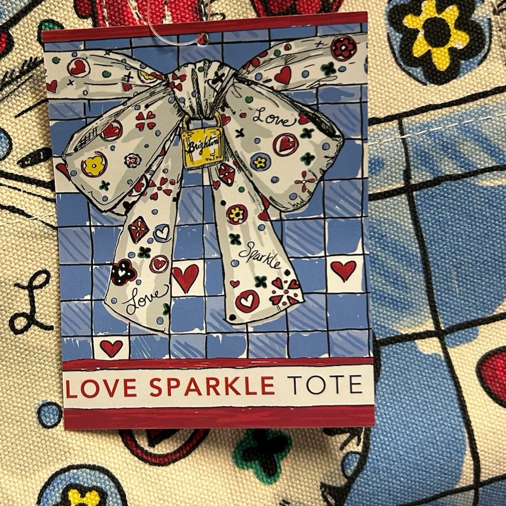 Brighton Love Sparkle Tote Bag BRAND NEW! | Finer Things Resale
