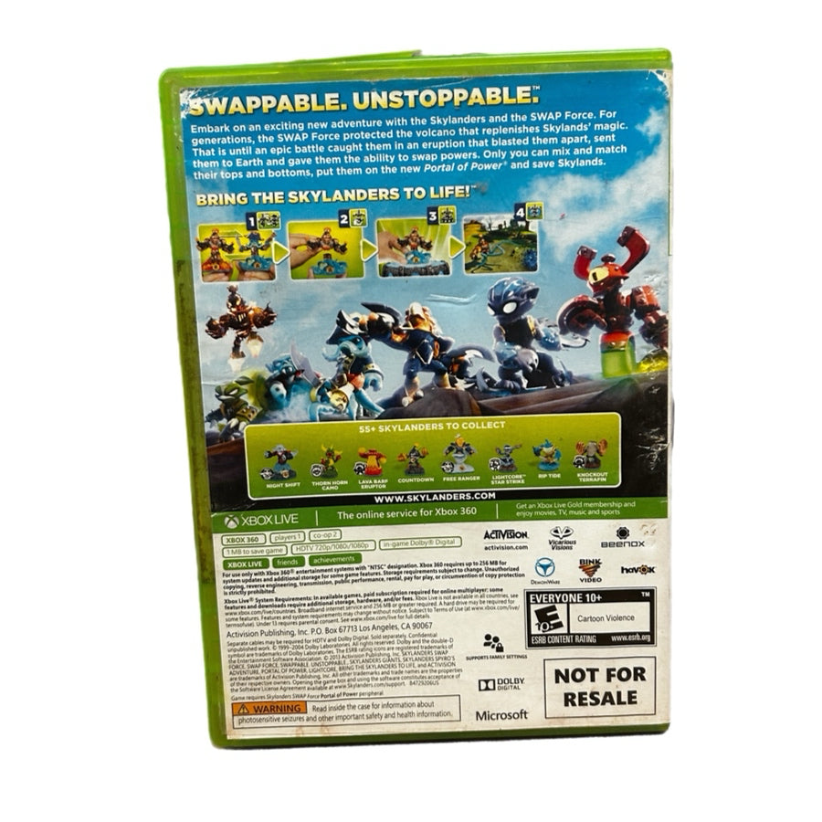 Skylanders XBOX 360 Game Lot - Swap Force, Trap Team & SuperChargers | Finer Things Resale